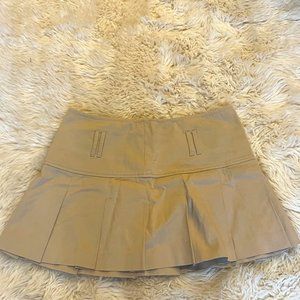 Theory Tan Mini Skirt